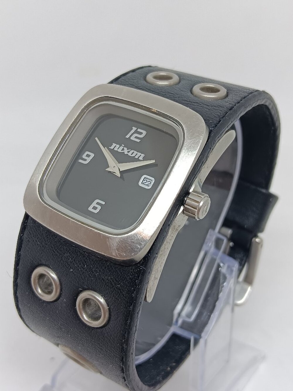 Nixon REV IT UP Mini GTO Women's 30mm S/Steel Black Bund Strap Quartz Watch